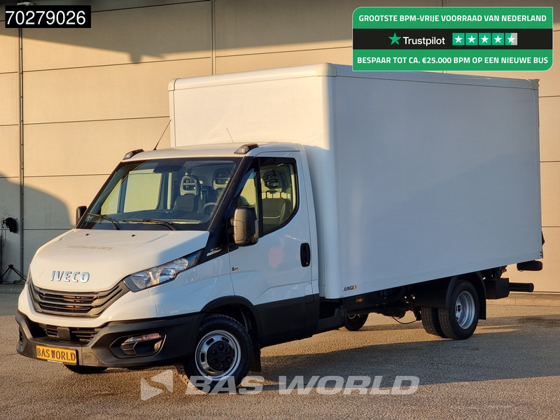 Iveco Daily 35C16 Laadklep Bakwagen Dubbelucht Camera Airco Euro6 Meubelbak Koffer 19m3 Airco - Fourgon grand volume: photos 1 Iveco Daily 35C16 Laadklep Bakwagen Dubbelucht Camera Airco Euro6 Meubelbak Koffer 19m3 Airco - Fourgon grand volume: photos 1