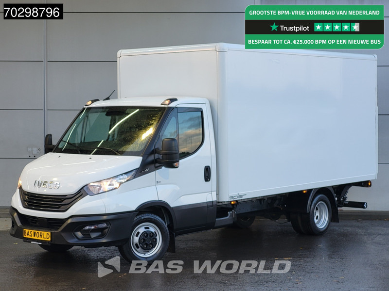 Iveco Daily 35C16 Laadklep Dubbellucht Bakwagen 160PK Airco Euro6 Meubelbak Koffer Airco - Fourgon grand volume: photos 1 Iveco Daily 35C16 Laadklep Dubbellucht Bakwagen 160PK Airco Euro6 Meubelbak Koffer Airco - Fourgon grand volume: photos 1