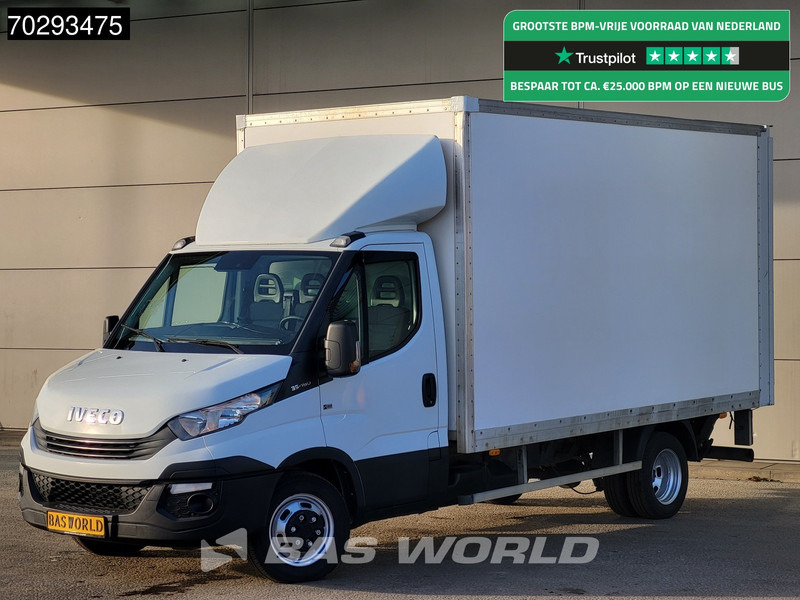 Iveco Daily 35C16 Laadklep Dubbellucht Bakwagen Airco Cruise Euro6 Meubelbak Koffer 20m3 Airco Cruise control - Fourgon grand volume: photos 1 Iveco Daily 35C16 Laadklep Dubbellucht Bakwagen Airco Cruise Euro6 Meubelbak Koffer 20m3 Airco Cruise control - Fourgon grand volume: photos 1