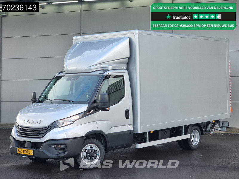 Iveco Daily 35C18 3.0L 2025 MODEL Automaat Laadklep ACC Navi Airco Zijdeur Bakwagen Meubelbak Koffer 21m3 Airco - Fourgon grand volume: photos 1 Iveco Daily 35C18 3.0L 2025 MODEL Automaat Laadklep ACC Navi Airco Zijdeur Bakwagen Meubelbak Koffer 21m3 Airco - Fourgon grand volume: photos 1