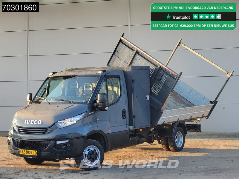 Iveco Daily 35C18 3.0L Driezijdige Kipper Dubbellucht 3,5t Trekhaak 180PK Euro6 Kieper Dreiseitenkipper Tipper Benne Trekhaak - Utilitaire benne: photos 1 Iveco Daily 35C18 3.0L Driezijdige Kipper Dubbellucht 3,5t Trekhaak 180PK Euro6 Kieper Dreiseitenkipper Tipper Benne Trekhaak - Utilitaire benne: photos 1