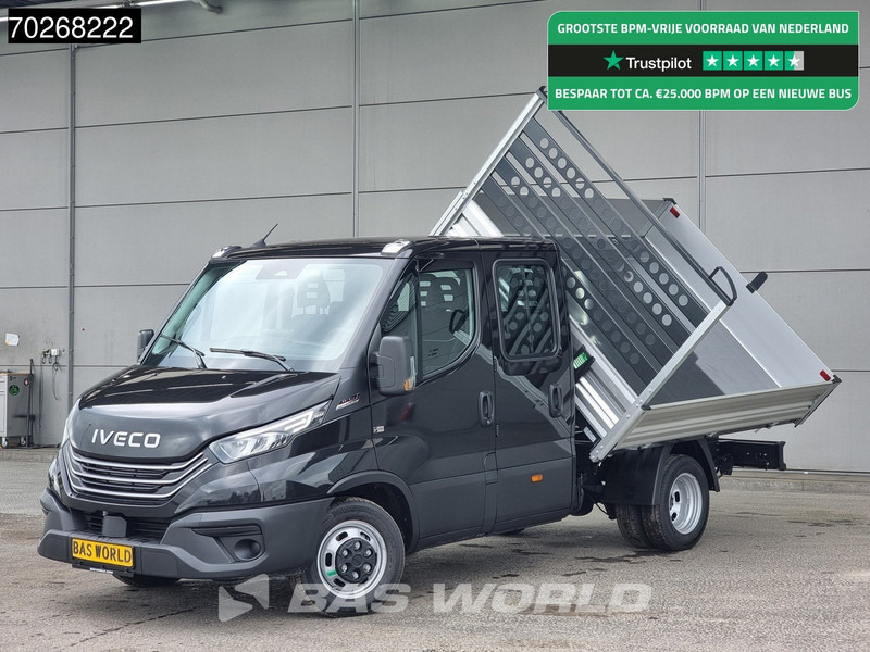 Iveco Daily 35C21 3 zijdige Kipper Dubbel Cabine 210PK 3.0L Dubbellucht Airco Cruise LED Camera Tipper 2m3 Airco - Utilitaire benne: photos 1 Iveco Daily 35C21 3 zijdige Kipper Dubbel Cabine 210PK 3.0L Dubbellucht Airco Cruise LED Camera Tipper 2m3 Airco - Utilitaire benne: photos 1