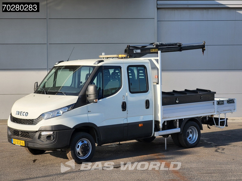 Iveco Daily 50C17 3,0L Automaat 170PK HIAB 017T-2 DC Open laadbak Dubbellucht Airco Euro6 Pickup Crane Kraanwagen Kranwagen Pritsche Airco D - Utilitaire plateau: photos 2 Iveco Daily 50C17 3,0L Automaat 170PK HIAB 017T-2 DC Open laadbak Dubbellucht Airco Euro6 Pickup Crane Kraanwagen Kranwagen Pritsche Airco D - Utilitaire plateau: photos 2