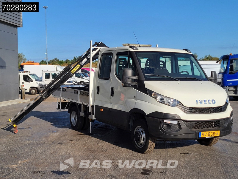 Iveco Daily 50C17 3,0L Automaat 170PK HIAB 017T-2 DC Open laadbak Dubbellucht Airco Euro6 Pickup Crane Kraanwagen Kranwagen Pritsche Airco D - Utilitaire plateau: photos 3 Iveco Daily 50C17 3,0L Automaat 170PK HIAB 017T-2 DC Open laadbak Dubbellucht Airco Euro6 Pickup Crane Kraanwagen Kranwagen Pritsche Airco D - Utilitaire plateau: photos 3