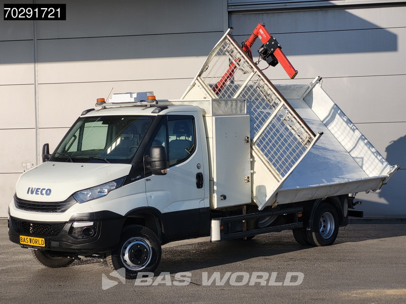 Iveco Daily 70C18 3.0L Open Laadbak 500KG Kraan Kraanwagen Open Laadbak 3,5t Trekhaak Airco Cruise Euro6 Kraan Crane Kranwagen Pritsche Pick - Utilitaire plateau: photos 3 Iveco Daily 70C18 3.0L Open Laadbak 500KG Kraan Kraanwagen Open Laadbak 3,5t Trekhaak Airco Cruise Euro6 Kraan Crane Kranwagen Pritsche Pick - Utilitaire plateau: photos 3