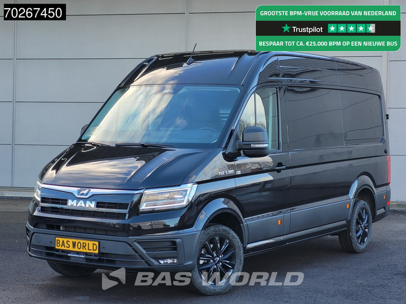 MAN TGE 3.180 Automaat 2025 model Facelift Black Edition L3H3 ACC Trekhaak L2H2 11m3 Airco Trekhaak - Fourgon utilitaire: photos 1 MAN TGE 3.180 Automaat 2025 model Facelift Black Edition L3H3 ACC Trekhaak L2H2 11m3 Airco Trekhaak - Fourgon utilitaire: photos 1