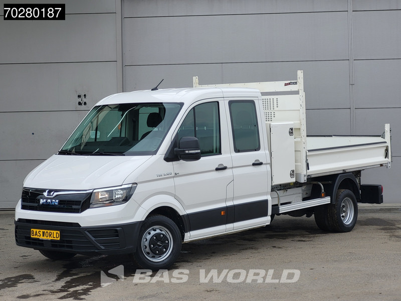 MAN TGE 5.120 Kipper met Kist Dubbel Cabine Dubbellucht 3,5t Trekhaak Navi Airco Cruise Euro6 Tipper Kipper Benne Airco Dubbel cabine Trekhaak - Utilitaire benne: photos 3 MAN TGE 5.120 Kipper met Kist Dubbel Cabine Dubbellucht 3,5t Trekhaak Navi Airco Cruise Euro6 Tipper Kipper Benne Airco Dubbel cabine Trekhaak - Utilitaire benne: photos 3