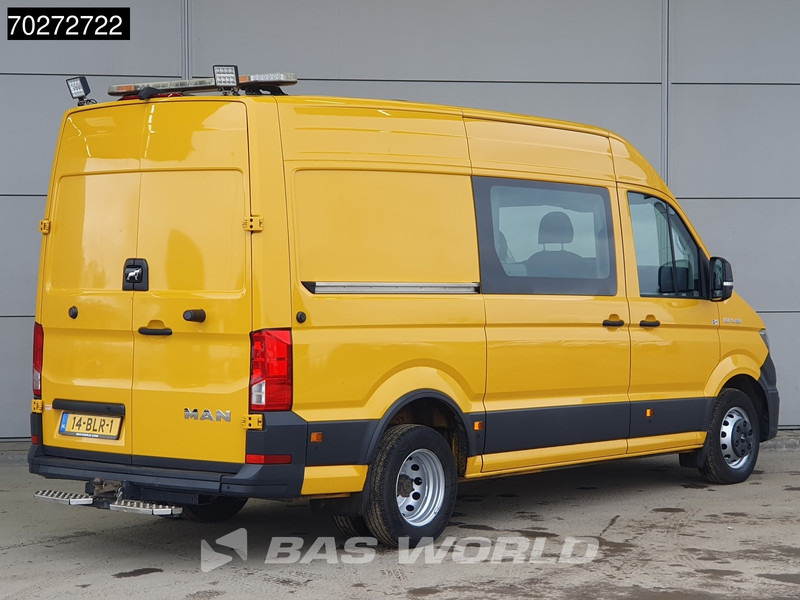 Fourgon utilitaire MAN TGE 5.180 Automaat Dubbel Cabine Dubbellucht Werkplaatsinrichting Trekhaak Omvormer Camera Parkeersensoren Airco Cruise L2H2 8m3 Airco Dub: photos 7