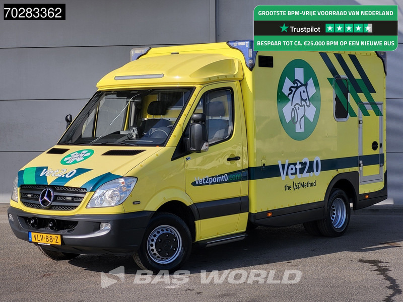 Mercedes-Benz Sprinter 519 CDI MARGE! 3.0L V6 Automaat 190PK Ambulance Trekhaak Airco Cruise APK 02-2026 Euro6 Rettungswagen Krankenwagen 13m3 Airco Tr - Ambulance: photos 1 Mercedes-Benz Sprinter 519 CDI MARGE! 3.0L V6 Automaat 190PK Ambulance Trekhaak Airco Cruise APK 02-2026 Euro6 Rettungswagen Krankenwagen 13m3 Airco Tr - Ambulance: photos 1
