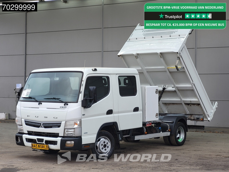 Mitsubishi Canter 3C15 3.0L Kipper met Kist Dubbel Cabine Dubbellucht 3,5t Trekhaak 150PK Airco Euro6 Tipper Benne Kieper Airco Trekhaak - Utilitaire benne: photos 1 Mitsubishi Canter 3C15 3.0L Kipper met Kist Dubbel Cabine Dubbellucht 3,5t Trekhaak 150PK Airco Euro6 Tipper Benne Kieper Airco Trekhaak - Utilitaire benne: photos 1