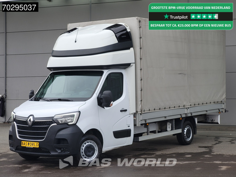 Renault Master 165PK Schuifzeilen RED-edition LED Airco Cruise Standkachel Euro6 Zeilen Zeil Curtainsides Zeilenwagen Plane Bakwagen Koffer Airco Cru - Utilitaire rideaux coulissants (PLSC): photos 1 Renault Master 165PK Schuifzeilen RED-edition LED Airco Cruise Standkachel Euro6 Zeilen Zeil Curtainsides Zeilenwagen Plane Bakwagen Koffer Airco Cru - Utilitaire rideaux coulissants (PLSC): photos 1