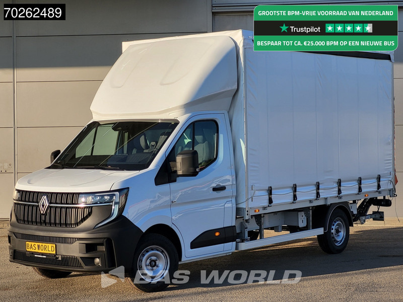 Renault Master 170pk 2025model BPM vrij!! Laadklep Schuifzeil Carplay LED Airco Cruise Bakwagen Meubelbak Zeilenwagen Schuifzeilen Plane Airco Cruise - Utilitaire rideaux coulissants (PLSC): photos 1 Renault Master 170pk 2025model BPM vrij!! Laadklep Schuifzeil Carplay LED Airco Cruise Bakwagen Meubelbak Zeilenwagen Schuifzeilen Plane Airco Cruise - Utilitaire rideaux coulissants (PLSC): photos 1
