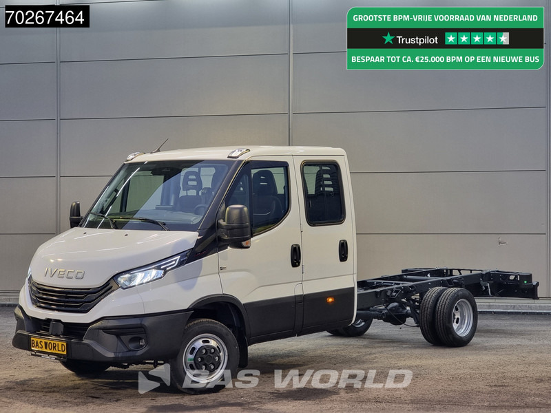 Iveco Daily 35C18 3.0L Dubbel Cabine Chassis 410WB 2025 model LED Navi Camera Airco Cruise Fahrgestell Airco Dubbel cabine Cruise control - Véhicule utilitaire: photos 1 Iveco Daily 35C18 3.0L Dubbel Cabine Chassis 410WB 2025 model LED Navi Camera Airco Cruise Fahrgestell Airco Dubbel cabine Cruise control - Véhicule utilitaire: photos 1