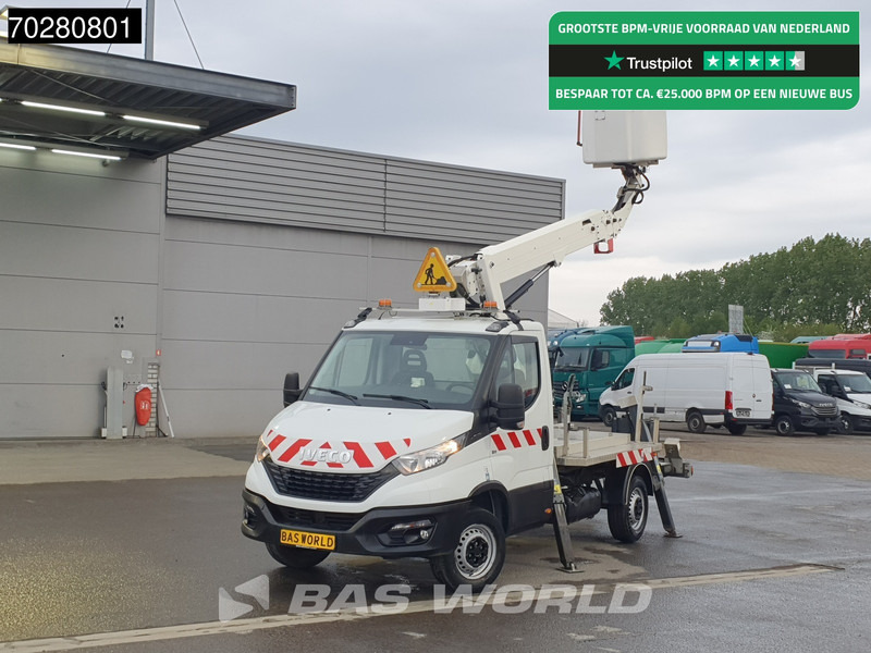Iveco Daily 35S14 Hoogwerker 14meter werkhoogte 4xGestempeld 292 Arbeidsuren Airco Cruise Euro6 Hubarbeitsbühne France Elevateur 1Personen A - Véhicule utilitaire: photos 1 Iveco Daily 35S14 Hoogwerker 14meter werkhoogte 4xGestempeld 292 Arbeidsuren Airco Cruise Euro6 Hubarbeitsbühne France Elevateur 1Personen A - Véhicule utilitaire: photos 1