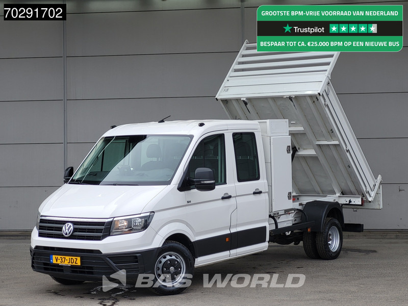 Volkswagen Crafter 177pk Dubbel Cabine Open Laadbak Kist 3500kg trekhaak Pritsche Pickup Open Box Euro6 2m3 Airco Trekhaak Cruise control - Utilitaire plateau: photos 1 Volkswagen Crafter 177pk Dubbel Cabine Open Laadbak Kist 3500kg trekhaak Pritsche Pickup Open Box Euro6 2m3 Airco Trekhaak Cruise control - Utilitaire plateau: photos 1