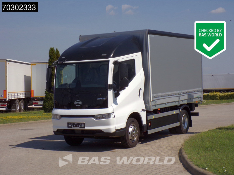 BYD ETM6 SWB ETM6 SWB 4X2 NEW! 100% Electric 750kg Ladebordwand - Camion à rideaux coulissants: photos 1 BYD ETM6 SWB ETM6 SWB 4X2 NEW! 100% Electric 750kg Ladebordwand - Camion à rideaux coulissants: photos 1