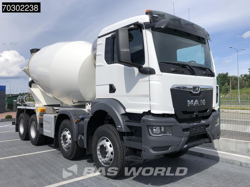 MAN TGS 41.400 8X4 10m3 FML mixer Steelsuspension Manual Airco EURO 2 - Camion malaxeur: photos 3 MAN TGS 41.400 8X4 10m3 FML mixer Steelsuspension Manual Airco EURO 2 - Camion malaxeur: photos 3