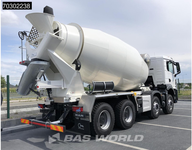 MAN TGS 41.400 8X4 10m3 FML mixer Steelsuspension Manual Airco EURO 2 - Camion malaxeur: photos 5 MAN TGS 41.400 8X4 10m3 FML mixer Steelsuspension Manual Airco EURO 2 - Camion malaxeur: photos 5