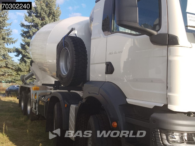 MAN TGS 41.400 8X4 12m3 FML mixer Steelsuspension Manual Airco EURO 2 - Camion malaxeur: photos 3 MAN TGS 41.400 8X4 12m3 FML mixer Steelsuspension Manual Airco EURO 2 - Camion malaxeur: photos 3