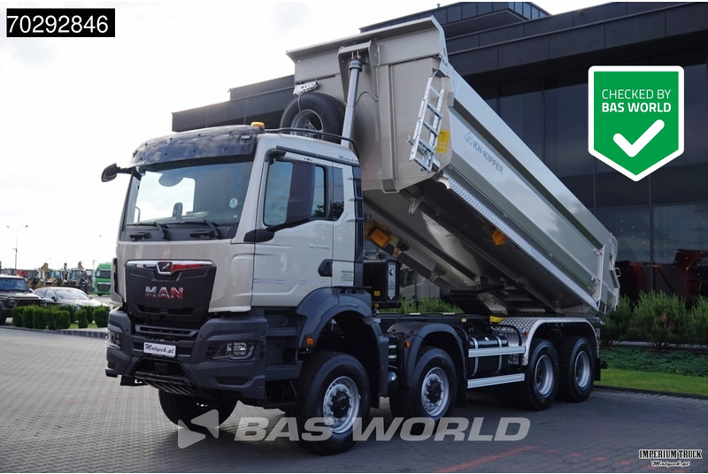 MAN TGS 41.480 TGS 8X8 New! 19m3 KH-Kipper Tipper Euro 6 - Camion benne: photos 1 MAN TGS 41.480 TGS 8X8 New! 19m3 KH-Kipper Tipper Euro 6 - Camion benne: photos 1