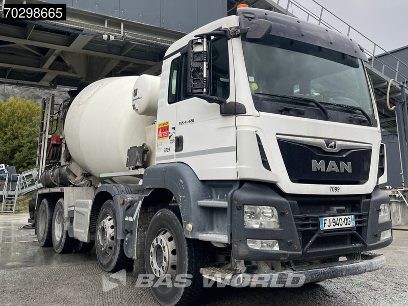MAN TGS TGS 8X4 8m3 Putzmeister Mixer Big-Axle Steelsuspension Euro 6 - Camion malaxeur: photos 3 MAN TGS TGS 8X4 8m3 Putzmeister Mixer Big-Axle Steelsuspension Euro 6 - Camion malaxeur: photos 3