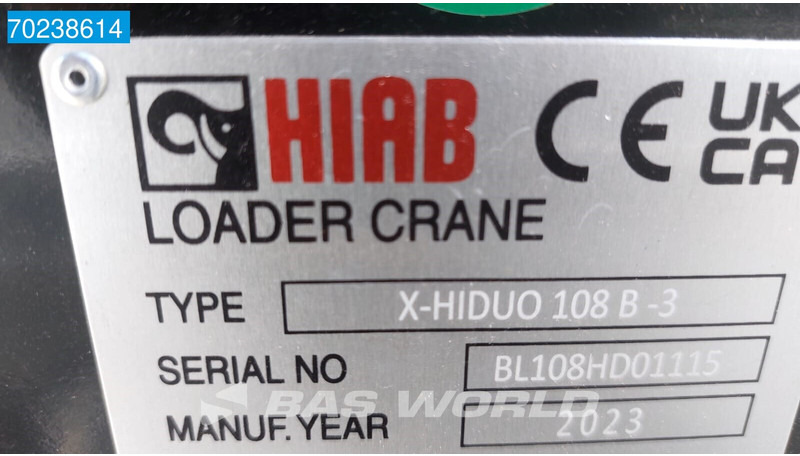 Pièces de rechange neuf Hiab X 108 B-3 HiDuo 1 Axle NEW Hiab X 108 B-3 HiDuo Kran Crane: photos 19