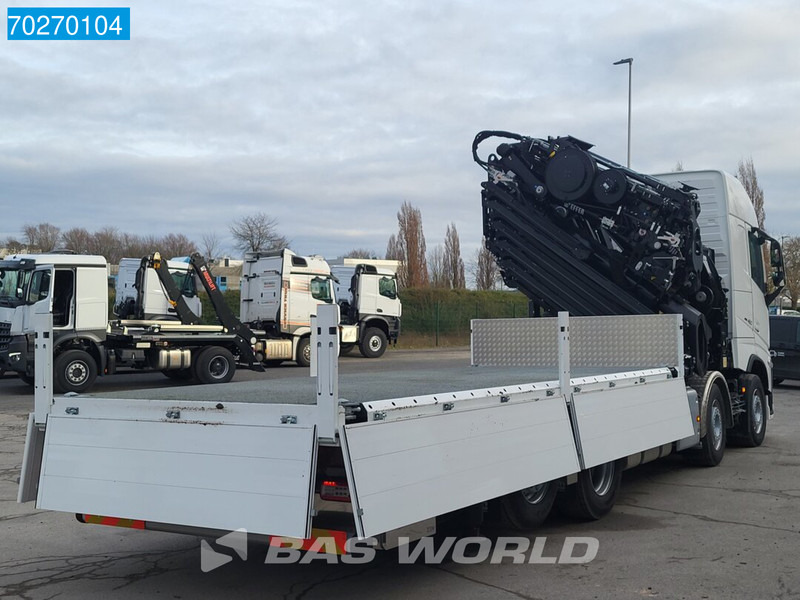 Camion plateau, Camion grue neuf Volvo FH 460 8X2 Effer 1000 9S + 6S Kran + Fly-Jib Liftachse VEB+ Euro 6: photos 19