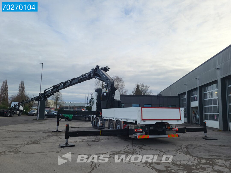 Camion plateau, Camion grue neuf Volvo FH 460 8X2 Effer 1000 9S + 6S Kran + Fly-Jib Liftachse VEB+ Euro 6: photos 7