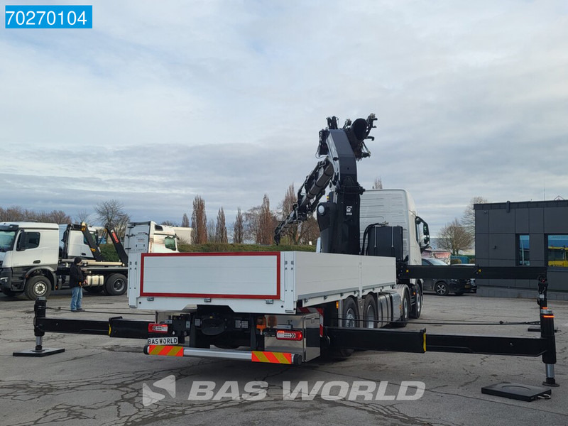 Camion plateau, Camion grue neuf Volvo FH 460 8X2 Effer 1000 9S + 6S Kran + Fly-Jib Liftachse VEB+ Euro 6: photos 8