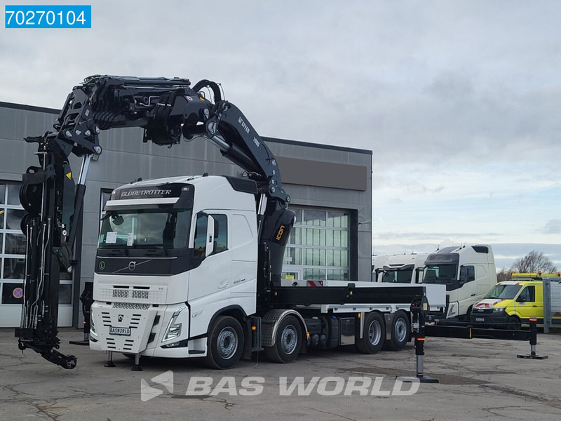 Volvo FH 460 8X2 Effer 1000 9S + 6S Kran + Fly-Jib Liftachse VEB+ Euro 6 - Camion plateau, Camion grue: photos 2 Volvo FH 460 8X2 Effer 1000 9S + 6S Kran + Fly-Jib Liftachse VEB+ Euro 6 - Camion plateau, Camion grue: photos 2