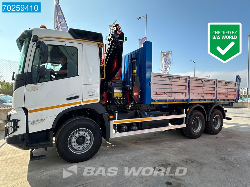 Volvo FMX 430 6X4 Palfinger PK24.001 SLD5 Kran Crane 12m3 Big-Axle Euro 6 - Camion benne, Camion grue: photos 1 Volvo FMX 430 6X4 Palfinger PK24.001 SLD5 Kran Crane 12m3 Big-Axle Euro 6 - Camion benne, Camion grue: photos 1