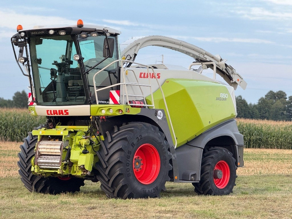 Claas Jaguar 850 Allrad + Kemper 360 PLUS - Ensileuse: photos 1 Claas Jaguar 850 Allrad + Kemper 360 PLUS - Ensileuse: photos 1
