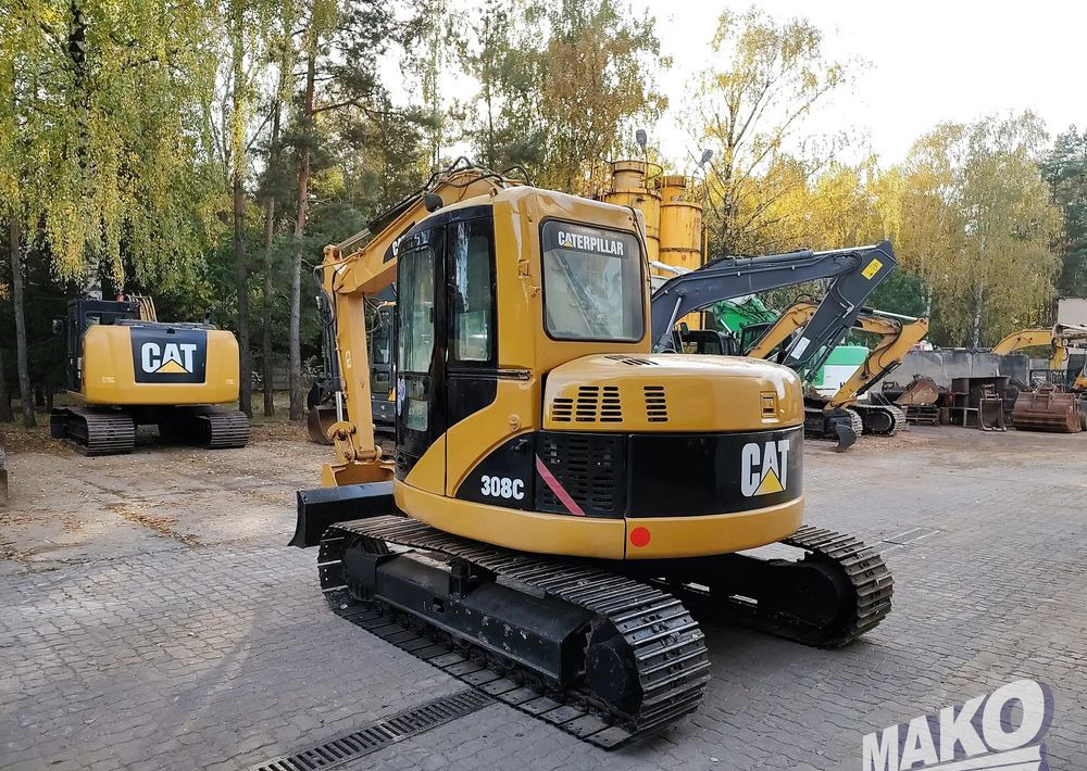 Caterpillar 308C - Pelle sur chenille: photos 2 Caterpillar 308C - Pelle sur chenille: photos 2