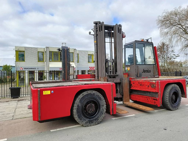 Chariot latéral Jumbo J/SH 120/14/75 zijlader side forklift stapler 12 T: photos 9