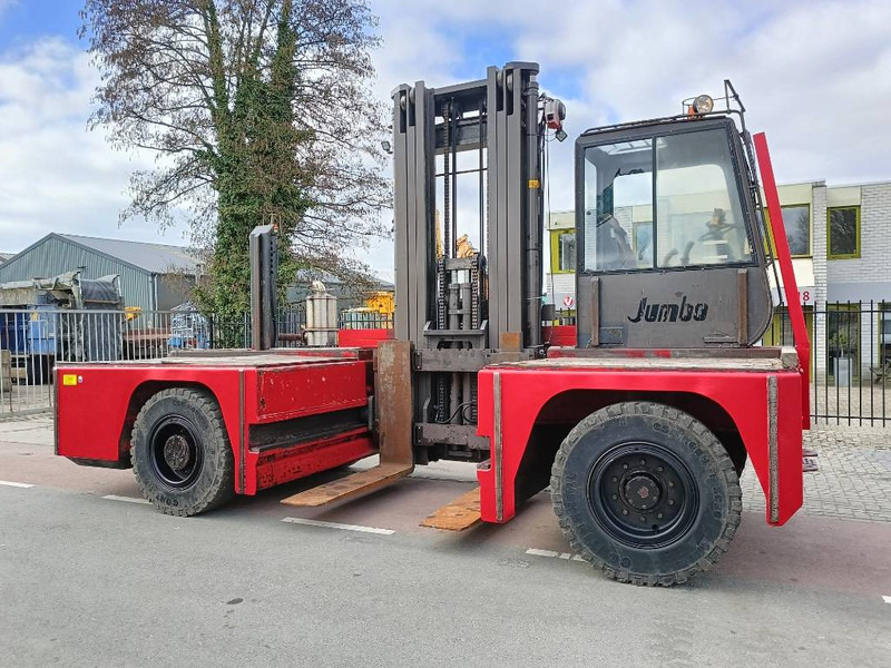 Chariot latéral Jumbo J/SH 120/14/75 zijlader side forklift stapler 12 T: photos 11