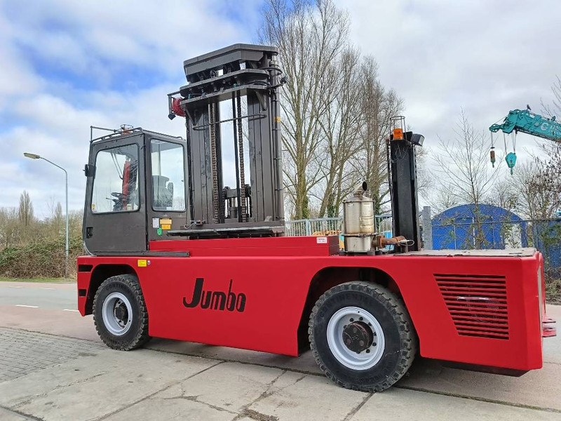 Jumbo J/SH 120/14/75 zijlader side forklift stapler 12 T - Chariot latéral: photos 5 Jumbo J/SH 120/14/75 zijlader side forklift stapler 12 T - Chariot latéral: photos 5