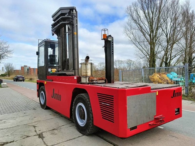 Chariot latéral Jumbo J/SH 120/14/75 zijlader side forklift stapler 12 T: photos 6