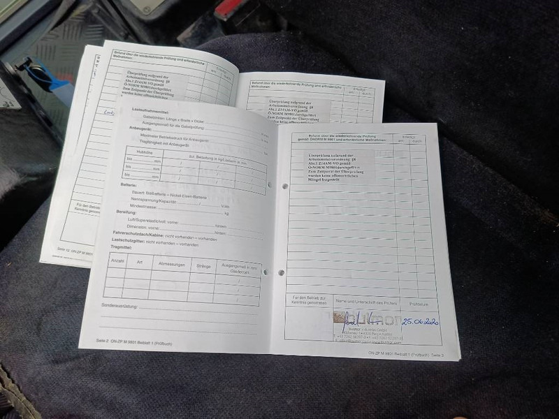 Chariot élévateur diesel Jungheinrich DFG680 8 ton heftruck forklift stapler: photos 17