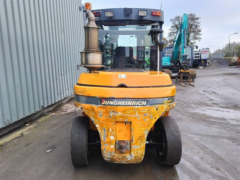 Chariot élévateur diesel Jungheinrich DFG680 8 ton heftruck forklift stapler: photos 12