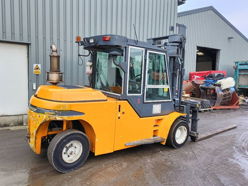 Chariot élévateur diesel Jungheinrich DFG680 8 ton heftruck forklift stapler: photos 10