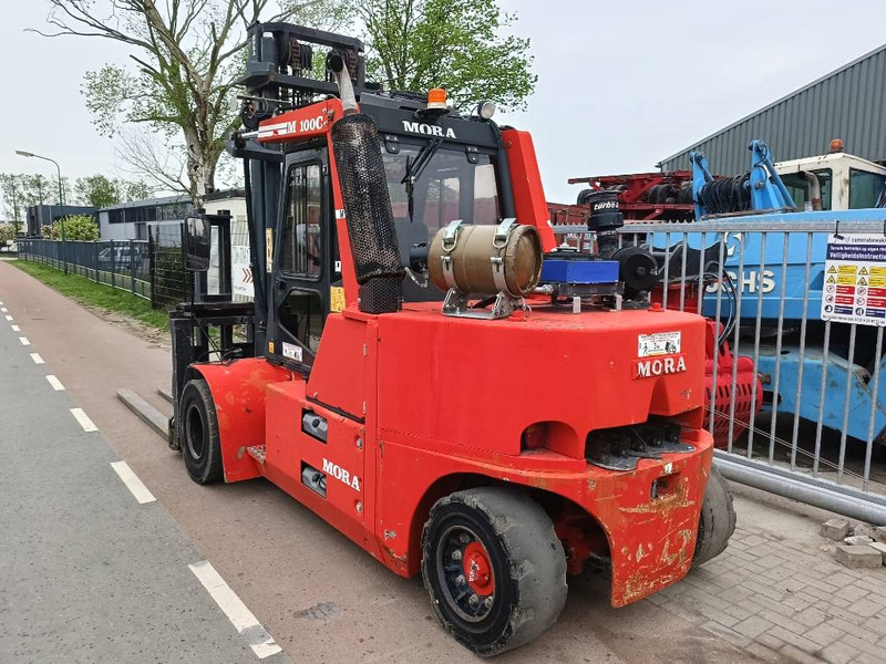 MORA M 100 C 10 ton heftrucl forklift stapler lpg gas - Chariot élévateur à gaz: photos 3 MORA M 100 C 10 ton heftrucl forklift stapler lpg gas - Chariot élévateur à gaz: photos 3
