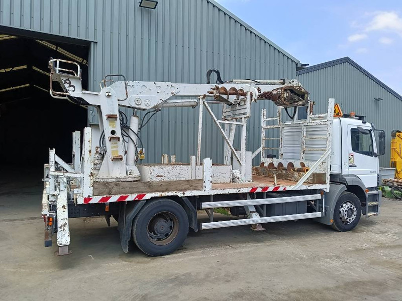 Foreuse Mercedes-Benz atego risa camgrue 9501 drill boor airco incl rod: photos 8