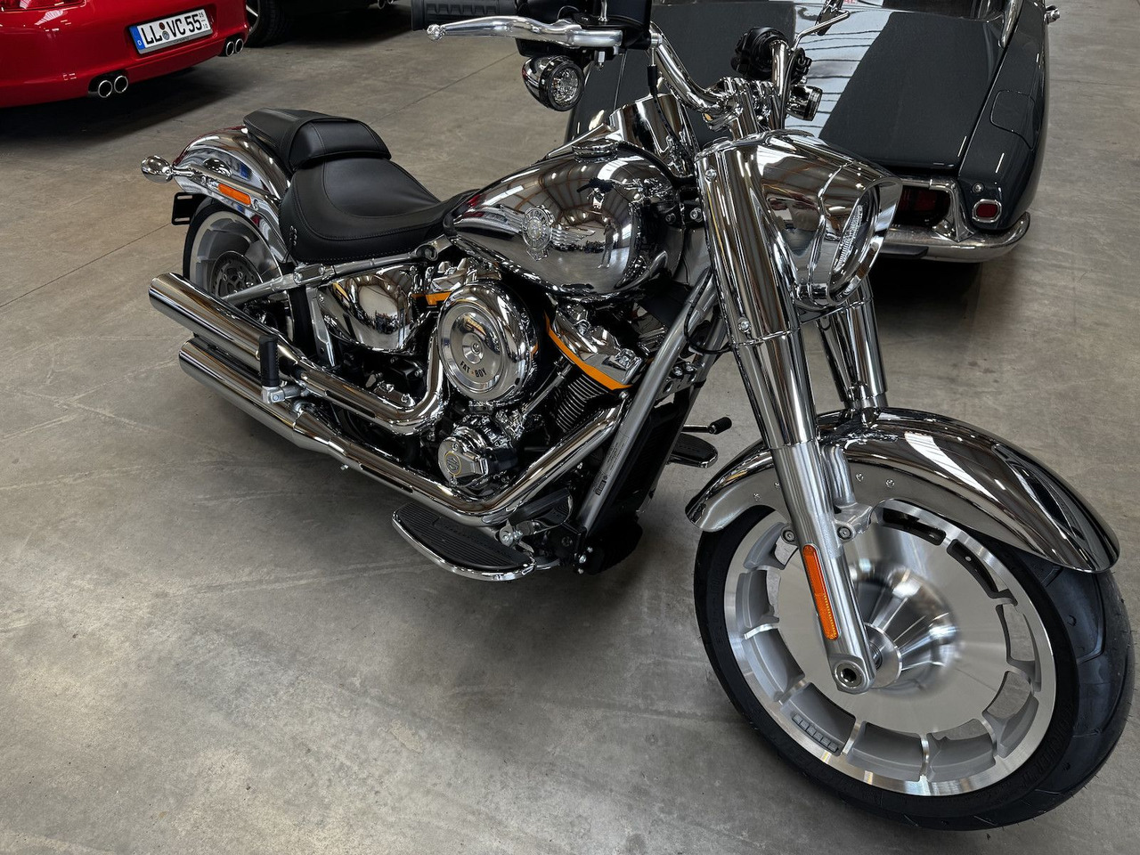 Harley-Davidson FLSTFI Fat Boy Gray Ghost 117 - Motocyclette: photos 3 Harley-Davidson FLSTFI Fat Boy Gray Ghost 117 - Motocyclette: photos 3