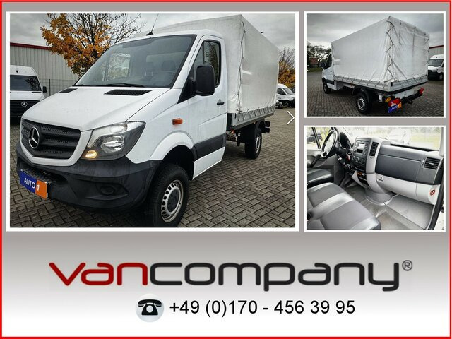MERCEDES-BENZ Sprinter 316 CDI Pritsche 4x4 Allrad Plane... - Utilitaire plateau: photos 1 MERCEDES-BENZ Sprinter 316 CDI Pritsche 4x4 Allrad Plane... - Utilitaire plateau: photos 1