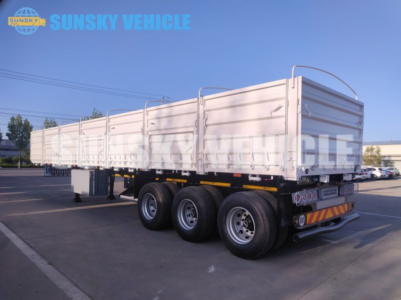 SUNSKY Drop Side semi trailer - Semi-remorque plateau: photos 3 SUNSKY Drop Side semi trailer - Semi-remorque plateau: photos 3