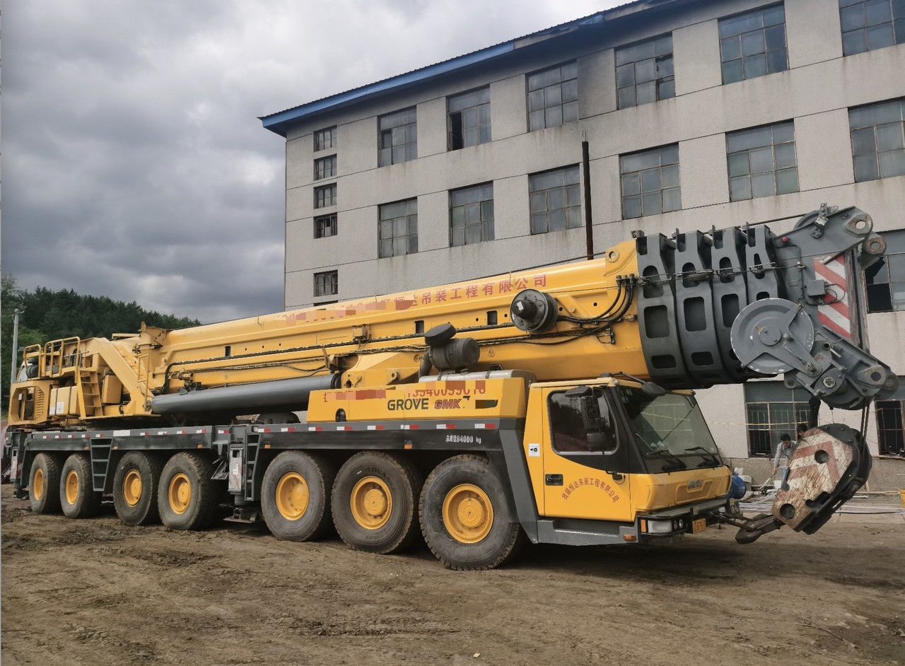 GROVE Second Hand Knuckle Boom Truck Crane GMK7450 450t Mobile Jib Crane - Grue mobile: photos 2 GROVE Second Hand Knuckle Boom Truck Crane GMK7450 450t Mobile Jib Crane - Grue mobile: photos 2