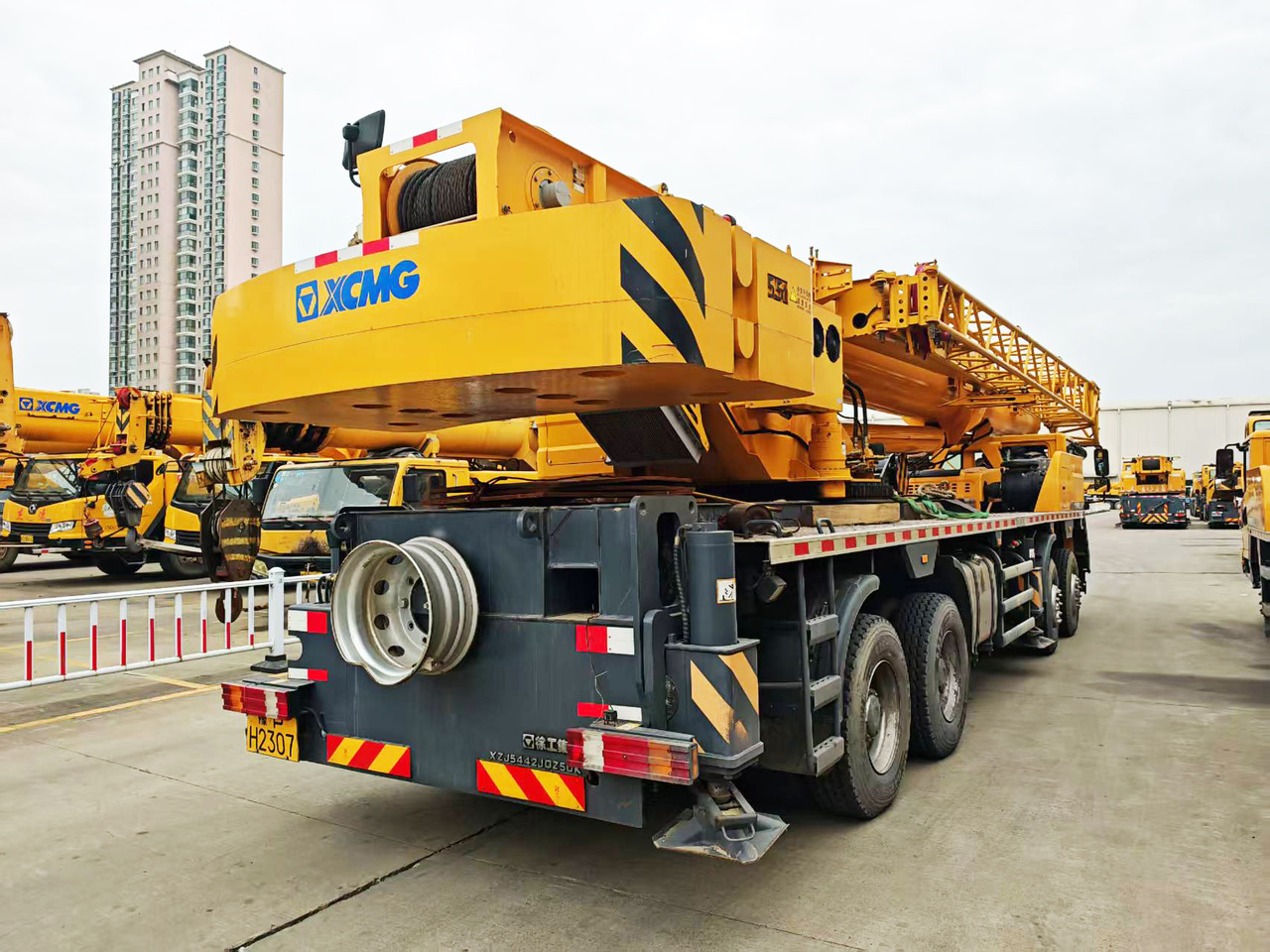 XCMG Factory Second Hand 50 Ton Mobile Crane QY50K5C_1 Hydraulic Arm Crane For Trucks - Grue mobile: photos 4 XCMG Factory Second Hand 50 Ton Mobile Crane QY50K5C_1 Hydraulic Arm Crane For Trucks - Grue mobile: photos 4