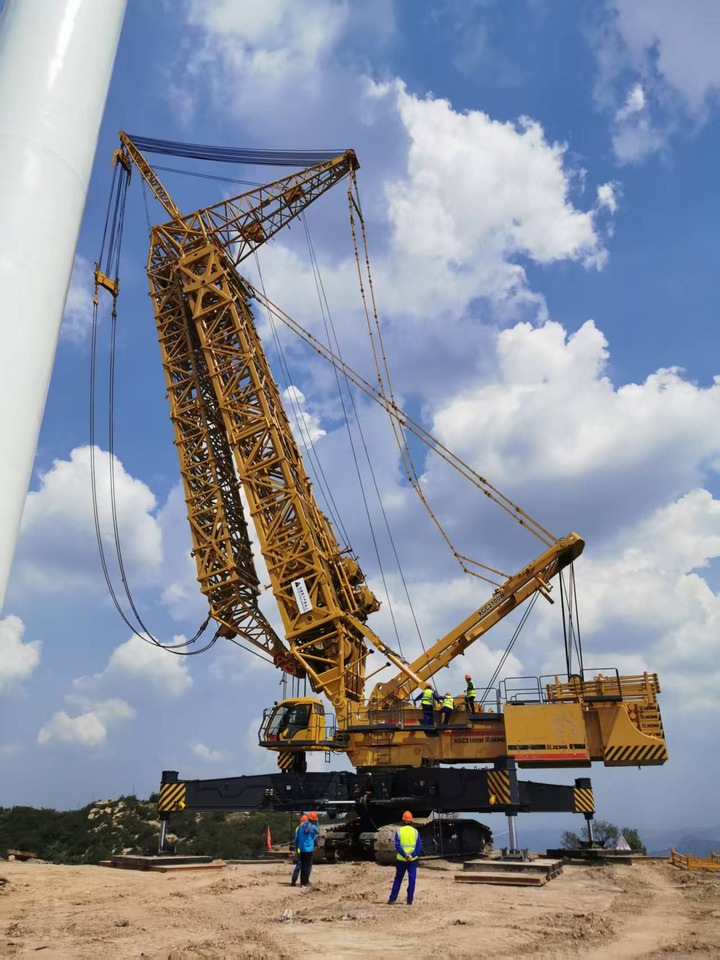 XCMG Official Construction Mobile Crane XGC2100W 110Ton Used Hydraulic Crawler Crane - Grue sur chenilles: photos 4 XCMG Official Construction Mobile Crane XGC2100W 110Ton Used Hydraulic Crawler Crane - Grue sur chenilles: photos 4