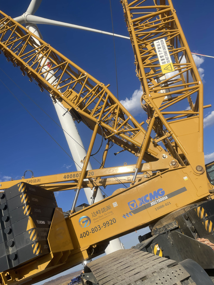 Grue sur chenilles XCMG Official Heavy Duty Used Hydraulic Crane 1000 Ton XGC15000A Lattice Boom Tracked Crane Price: photos 6