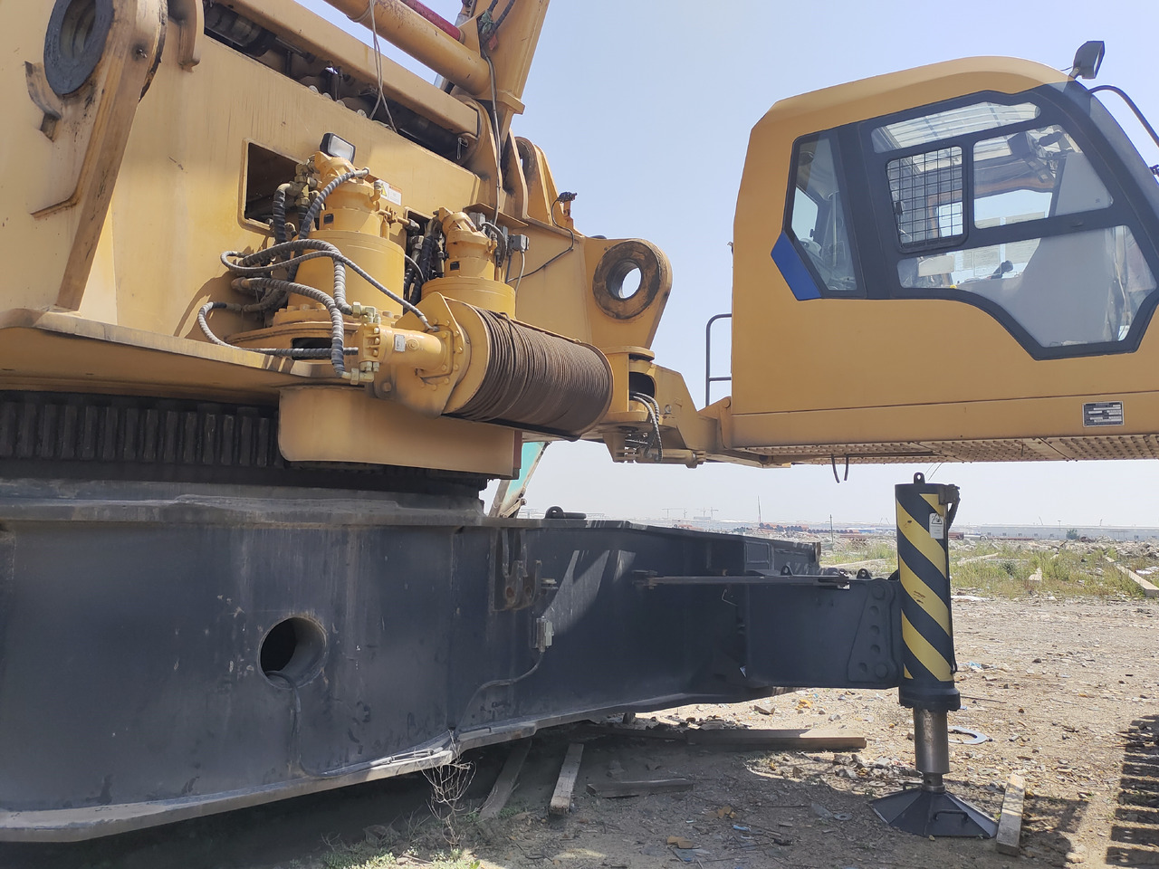 Grue sur chenilles XCMG Official Hydraulic Lifting Crawler Crane XGC650 650 Used Mobile Crane Price For Sale: photos 9
